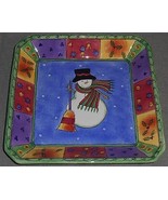 Sango SWEET SHOPPE CHRISTMAS Sue Zipkin Design SQUARE CANDY DISH - $14.84