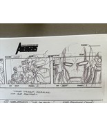 Marvels Avengers Earths Mightiest Heroes Animated Series Storyboards EP 28 Act 3 - £29.37 GBP