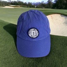 PGA Tour Course Essentials Classic Cap Hat With Floral Patch One Size Ad... - $19.50