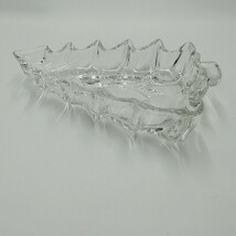 Marquis Waterford Candy Dish Crystal Christmas Tree Shape Clear Tray Ser... - $22.50