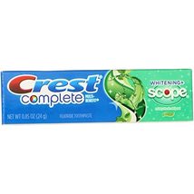 Crest Complete Whitening Scope Minty Toothpaste .85 Oz Travel Size 4 Pack - $6.22+