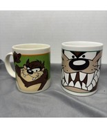 2 - Taz Tasmanian Devil Cartoon MUGS 1999-01 Looney Tunes Warner Bros - ... - $28.05