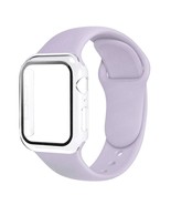 Glass+Case+Strap For Apple Watch Band  Lavender  41mm series 7 - £6.29 GBP