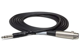 Hosa STX-105F XLR3F to 1/4&quot; TRS Balanced Interconnect Cable, 5 Feet - £8.99 GBP+