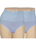 Two (2) Carol Wior ~ Size Small ~ Blue ~ Shapwear Panties ~ Microfiber - $427.20 MXN