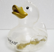 CONRAD HOTEL OSAKA Anatra trasparente novità giocattolo da bagno chiave ... - $37.43
