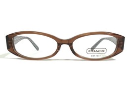 Coach RUTH 750AF TOFFEE 207 Eyeglasses Frames Brown Blue Round Floral 50... - £44.53 GBP