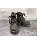 Polo Ralph Lauren Ranger Hi Boot Children Toddler 5.5M Shoes Brown Nubuc... - $701.88 MXN