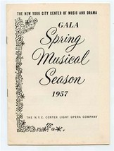  New York City Center of Music and Drama Spring Musical Season 1957 Merry Widow - £14.09 GBP