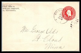 1926 US Cover - MPLS &amp; Sioux City RPO to St Cloud, Minnesota J7 - £2.32 GBP