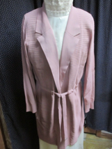 Long, Dusty Rose, Belted, Detailed, Sweater JACKET- NWT- Alfani -SIZE L- Spring - £23.09 GBP