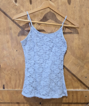 Rue 21 Womens Gray Spaghetti Strap Tank Top Size Large - $300.33 MXN