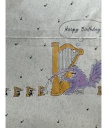 Vintage Birthday Gift Wrap Hallmark Lite Square 2 Sheets 8 1/3 Sq. Feet ... - €11,95 EUR