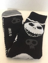 Disney Nightmare Before Christmas Jack Skellington Black Crew Socks Shoe... - €7,65 EUR