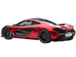 Mclaren P1 Volcano Red w Carbon Top 1/12 Model Car Autoart - £374.86 GBP