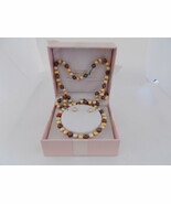 Beautiful Vintage Cultured Pearl Child's Jewelry Set From the 1950's - $29.95