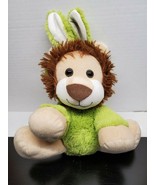 KellyToy Lion in Green Bunny Outfit (sewn on) - 14 Inch - £18.04 GBP