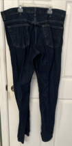 Faded Glory Dark Straight Leg Jeans Men&#39;s Size 36 X 32 - £16.62 GBP