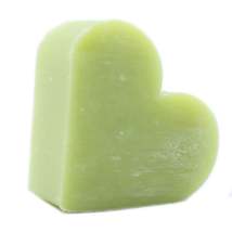 10 Mini Heart Shaped Guest Soap Bars - Green Tea - £6.25 GBP