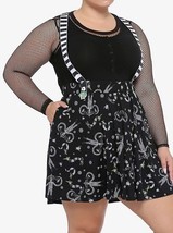 Warner Brothers Beetlejuice Super Cute Goth Emo Kawaii Skirt Plus Size 0 - £39.32 GBP