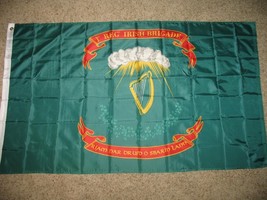 3x5 Ireland Irish 1st Regiment Irish Brigade Embroidered Sewn 600D 2Ply 3&#39;x5&#39; Ba - £44.03 GBP