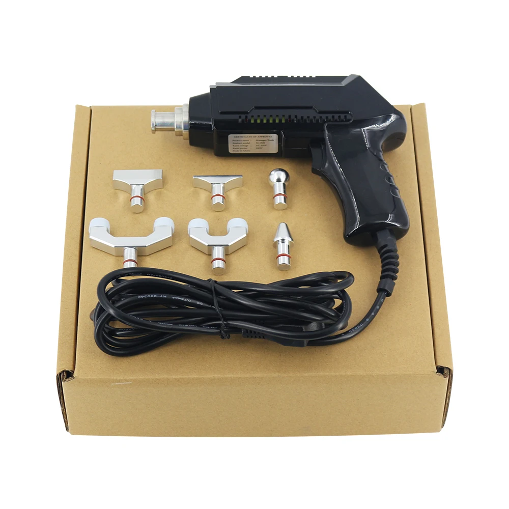 Sting tool adjustable intensity therapy instrument 900n 6 head chiropractic massage gun thumb200