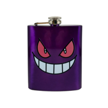 Pokemon Gengar Custom Flask Canteen Collectible Gift Video Games Pikachu - £20.42 GBP