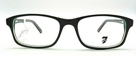 7 For All Mankind Eyeglass Frames Long Beach Black Green 53-17-143 - $15.64