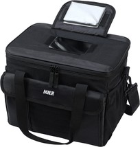 Mier Soft Cooler Bag, 32 Cans Portable Cooler Bags With Top Flap Extra, ... - £31.38 GBP