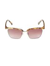 Ted Baker London Polarized 53mm Designer Sunglasses &amp; Case Unisex Tortoi... - $1,105.61 MXN