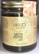 Worlds Famous Lucille’s Kitchen Garden Green Pepper Jam 9oz-Limited Supply-NEW - £14.98 GBP