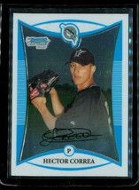 2008 Bowman Chrome Prospects Baseball Card BCP140 HECTOR CORREA Florida ... - £6.57 GBP