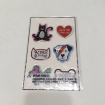 Skechers bobs for cats sealed unopened sticker pack cat dog - $365.13 MXN