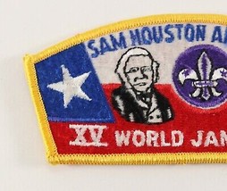 Vintage Sam Houston XV World Jamboree Boy Scouts Shoulder CSP Patch - £9.34 GBP