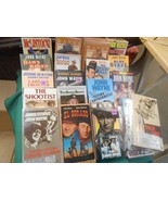 6 VHS Movies- JOHN WAYNE..Great for Flea Market Sellers...FREE POSTAGE USA - £23.46 GBP