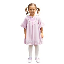 Janie &amp; Jack Pink Embroidered Bell Sleeve Dress Size 2T - $27.10 CAD