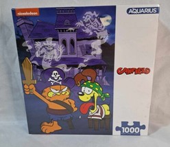 New Nickelodeon Garfield & Odie Halloween Jigsaw Puzzle 1000 Pieces By Aquarius - £22.41 GBP