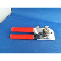Vintage Swing-A-Way No. 2 Can Opener Bottle Red Grips Manual 7” USA Away - $240.15 MXN