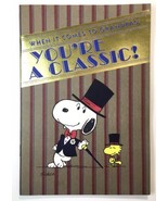 When it Comes to Grandpas, You&#39;re a Classic Peanuts Snoopy Booklet 1984 - $17.00