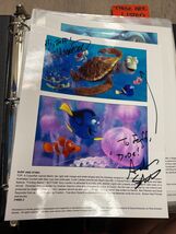 Finding Nemo Signed 8x10 Photo Autographed Disney Andrew Stanton Lee Unk... - $69.99