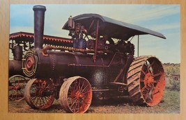 ANTIQUE FRICK STEAM TRACTOR - ANNUAL OUTING KINZERS PA - VINTAGE POSTCARD - £2.38 GBP