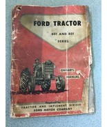 ford tractor 601 and 801 series owner&#39;s manual 1957  - $255.27 MXN