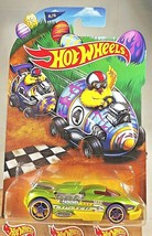 2017 Hot Wheels Walmart Easter Series 6/6 MAELSTROM Green/Yellow w/Purple Wheels - £6.84 GBP