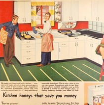 1947 Youngstown Kitchens By Mullins Renovations Advertisement Appliances... - $24.99