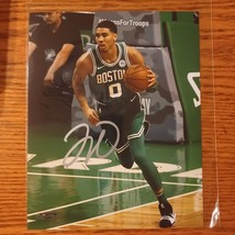 Jayson Tatum Boston Celtics Signed Autographed 8x10 Photo with COA - £171.03 GBP