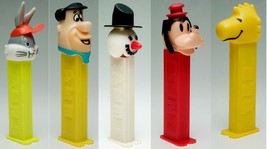 Pez Dispenser Bugs Bunny Fred Flintstone Frosty Snowman - £0.77 GBP+
