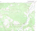 Stine Mountain, Montana 1978 Vintage USGS Topo Map 7.5 Quadrangle Topogr... - $23.99