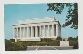 Postcard DC Washington Lincoln Memorial Chrome Unused - £3.16 GBP