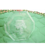 Vintage Acrylic Etched Decorated Mailbox Chirstmas Holiday 1999 Ornament... - £7.59 GBP