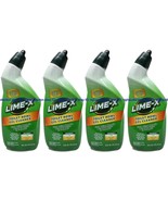 ( 4 ) Lime-x Liquid Toilet Bowl Gel Cleaner, Removes Lime Calcium Rust 1... - $67.68 CAD